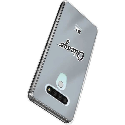 MLB Chicago White Sox Alternate/Away Jersey LG Stylo 6 Clear Case