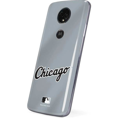 MLB Chicago White Sox Alternate/Away Jersey Moto E5 Plus Skin
