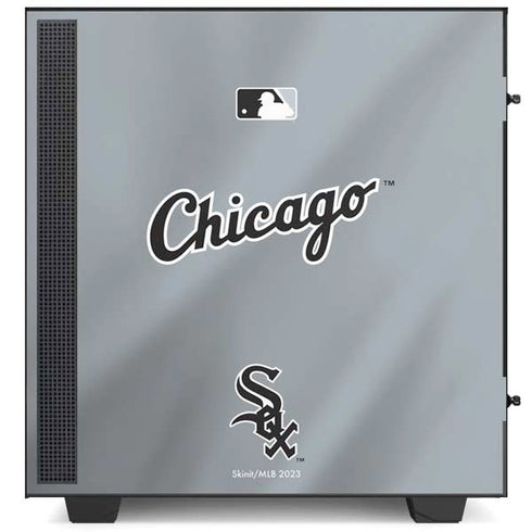 MLB Chicago White Sox Alternate/Away Jersey NZXT H510 Compact ATX Mid-Tower Case Skin