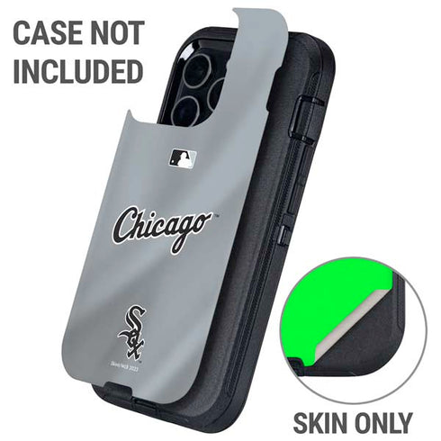 MLB Chicago White Sox Alternate/Away Jersey Otterbox Defender iPhone Skin