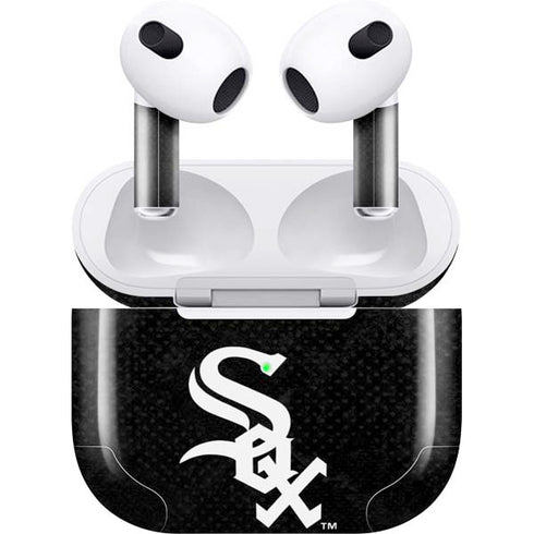 MLB Chicago White Sox Dark Wash Apple AirPods (3rd Gen 2021) Skin
