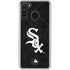 MLB Chicago White Sox Dark Wash Galaxy A21 Clear Case