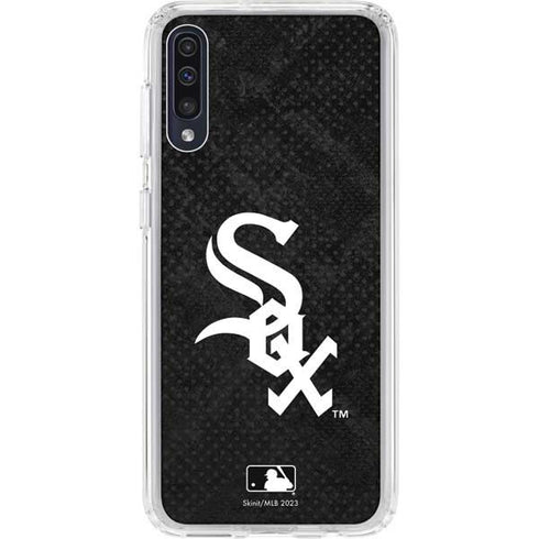 MLB Chicago White Sox Dark Wash Galaxy A50 Clear Case