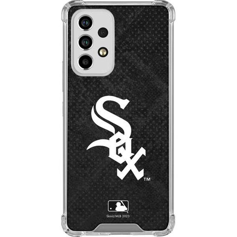 MLB Chicago White Sox Dark Wash Galaxy A53 5G Clear Case