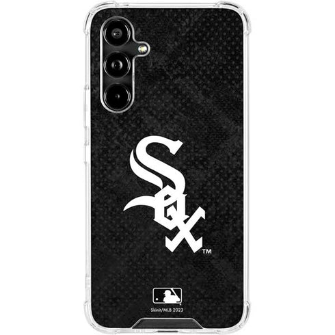 MLB Chicago White Sox Dark Wash Galaxy A54 5G Clear Case