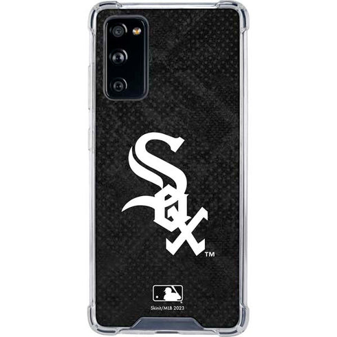 MLB Chicago White Sox Dark Wash Galaxy S20 FE Clear Case