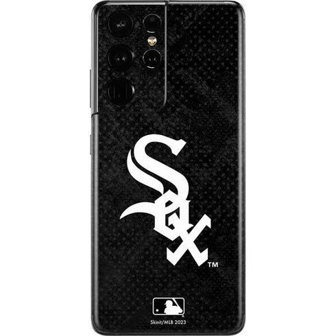 MLB Chicago White Sox Dark Wash Galaxy S21 Ultra 5G Skin