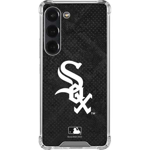 MLB Chicago White Sox Dark Wash Galaxy S23 Clear Case