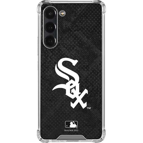 MLB Chicago White Sox Dark Wash Galaxy S23 Plus Clear Case