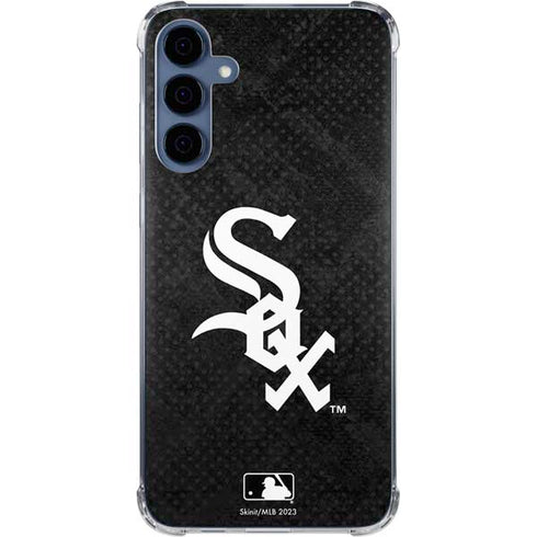 MLB Chicago White Sox Dark Wash Galaxy S24 Clear Case