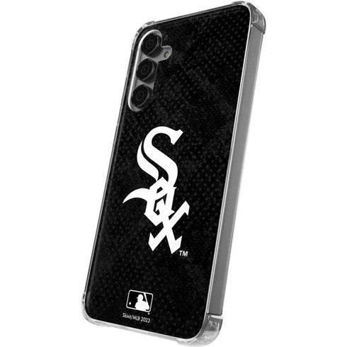 MLB Chicago White Sox Dark Wash Galaxy S24 Plus Clear Case