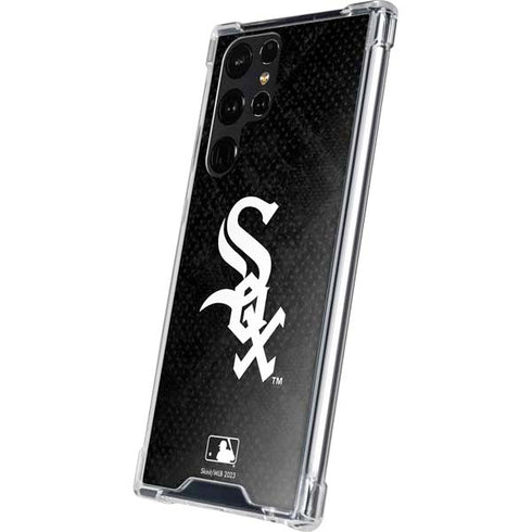 MLB Chicago White Sox Dark Wash Galaxy S24 Ultra Clear Case