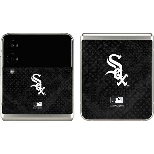MLB Chicago White Sox Dark Wash Galaxy Z Flip3 5G Skin