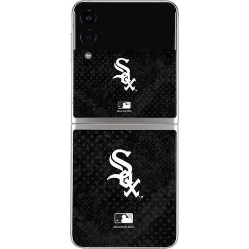 MLB Chicago White Sox Dark Wash Galaxy Z Flip3 5G Skin