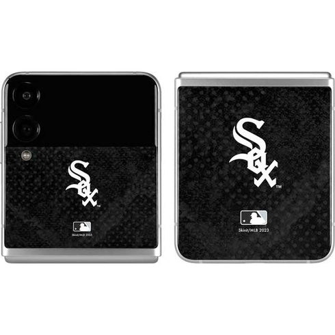MLB Chicago White Sox Dark Wash Galaxy Z Flip4 5G Skin