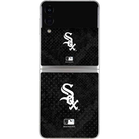 MLB Chicago White Sox Dark Wash Galaxy Z Flip4 5G Skin