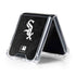 MLB Chicago White Sox Dark Wash Galaxy Z Flip5 5G Clear Case