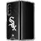 MLB Chicago White Sox Dark Wash Galaxy Z Fold4 5G Clear Case