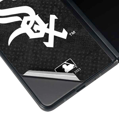 MLB Chicago White Sox Dark Wash Galaxy Z Fold4 5G Skin
