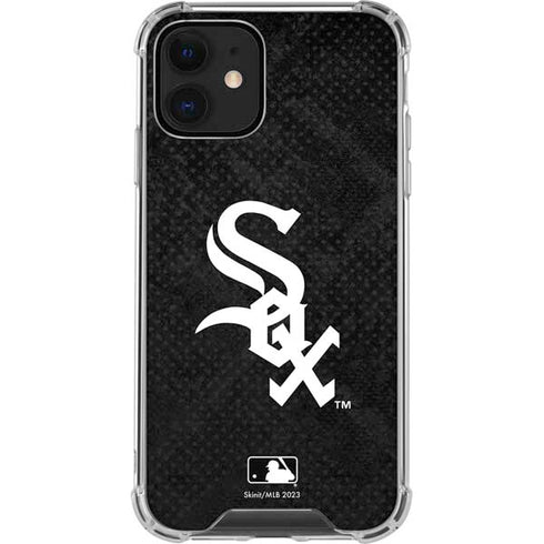 MLB Chicago White Sox Dark Wash iPhone 12 Clear Case