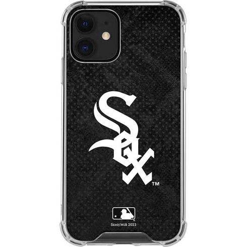 MLB Chicago White Sox Dark Wash iPhone 12 Mini Clear Case