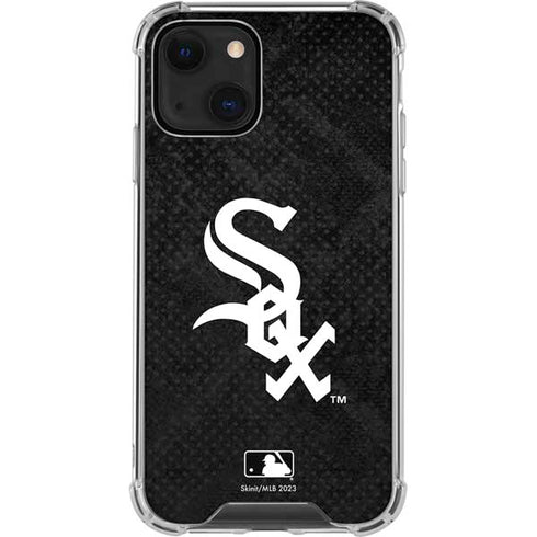 MLB Chicago White Sox Dark Wash iPhone 13 Mini Clear Case