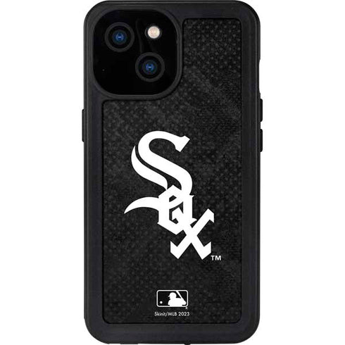 MLB Chicago White Sox Dark Wash iPhone 13 Mini Waterproof Case