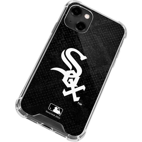 MLB Chicago White Sox Dark Wash iPhone 14 Clear Case