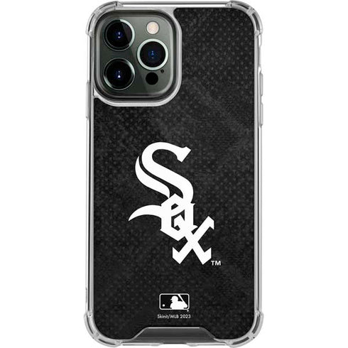 MLB Chicago White Sox Dark Wash iPhone 14 Pro Max Clear Case