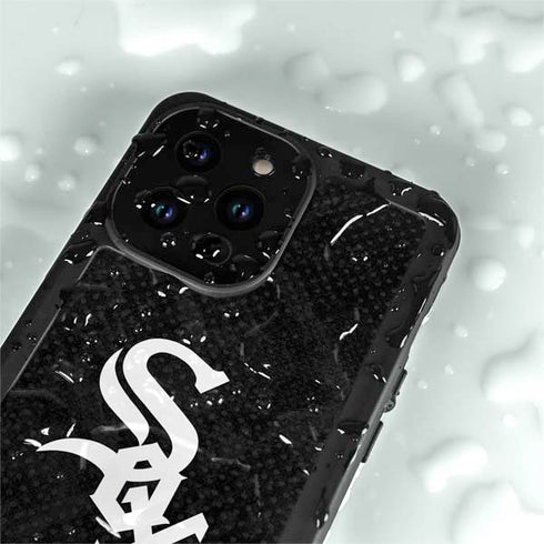 MLB Chicago White Sox Dark Wash iPhone 14 Pro Max Waterproof Case