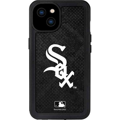 MLB Chicago White Sox Dark Wash iPhone 15 Plus Waterproof Case