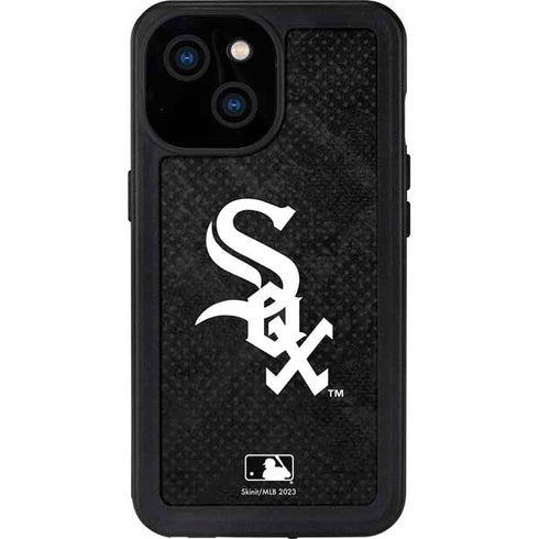 MLB Chicago White Sox Dark Wash iPhone 15 Waterproof Case