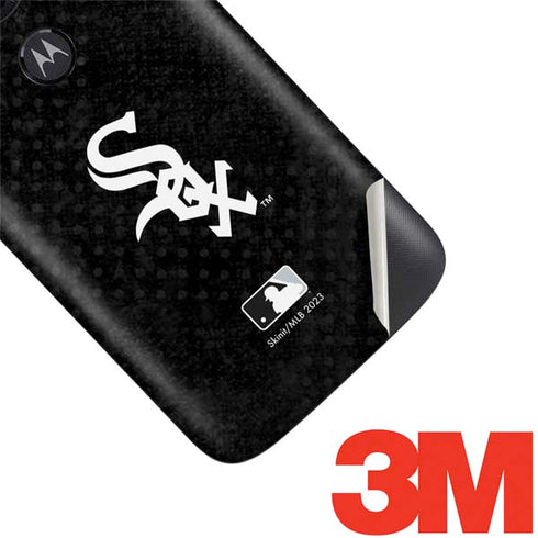 MLB Chicago White Sox Dark Wash Moto E5 Play Skin