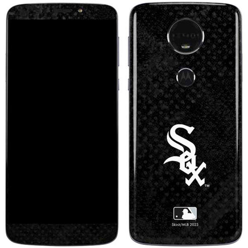 MLB Chicago White Sox Dark Wash Moto E5 Plus Skin