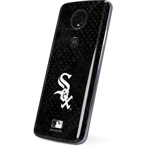 MLB Chicago White Sox Dark Wash Moto E5 Plus Skin