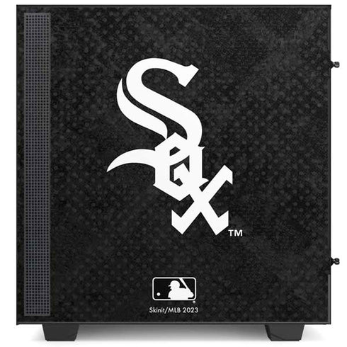 MLB Chicago White Sox Dark Wash NZXT H510 Compact ATX Mid-Tower Case Skin