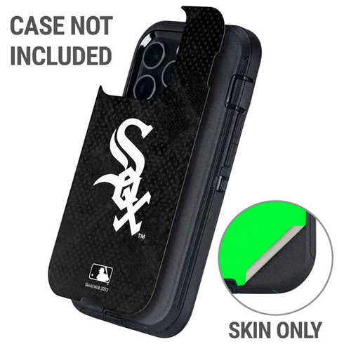 MLB Chicago White Sox Dark Wash Otterbox Defender iPhone Skin
