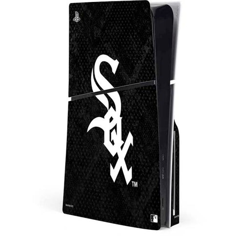 MLB Chicago White Sox Dark Wash PS5 Slim Disk Console Skin