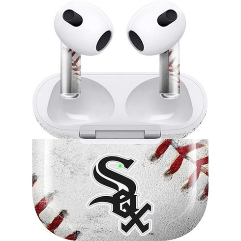 MLB Chicago White Sox Game Ball Apple AirPods (3rd Gen 2021) Skin