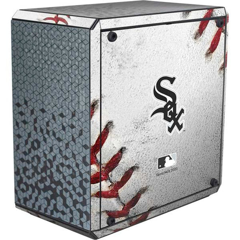 MLB Chicago White Sox Game Ball Cooler Master MasterBox Q300L Mini Tower Skin