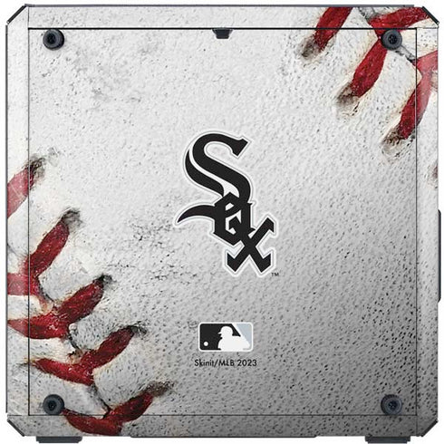 MLB Chicago White Sox Game Ball Cooler Master MasterBox Q300L Mini Tower Skin