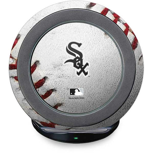 MLB Chicago White Sox Game Ball Fast Charge Wireless Charging Stand Skin