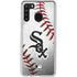 MLB Chicago White Sox Game Ball Galaxy A21 Clear Case