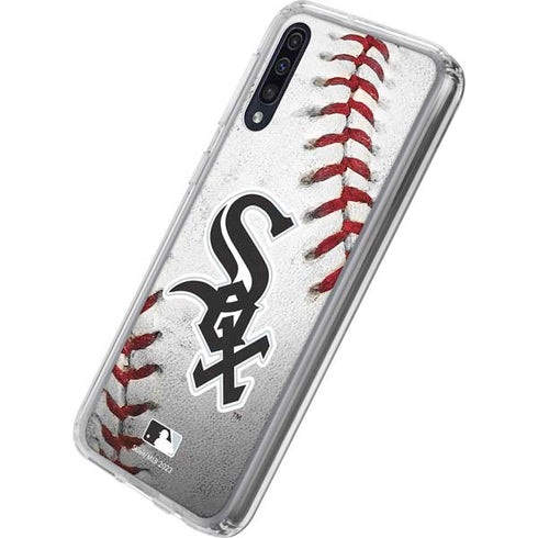 MLB Chicago White Sox Game Ball Galaxy A50 Clear Case