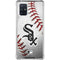 MLB Chicago White Sox Game Ball Galaxy A71 5G Clear Case