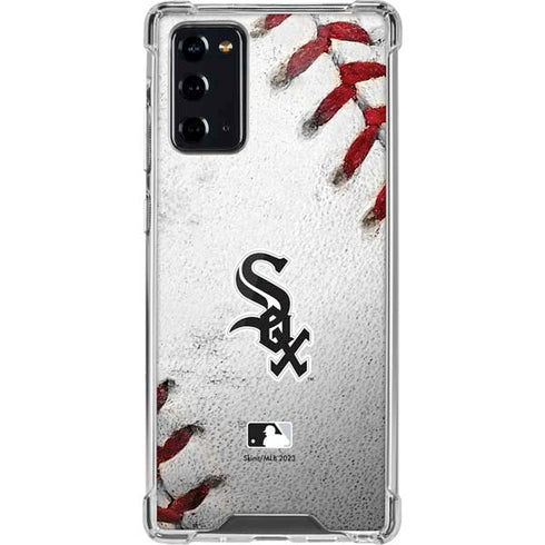 MLB Chicago White Sox Game Ball Galaxy Note20 5G Clear Case