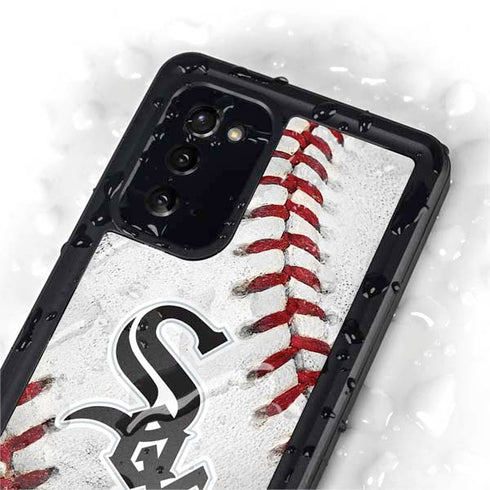 MLB Chicago White Sox Game Ball Galaxy Note20 5G Waterproof Case