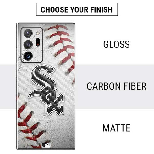 MLB Chicago White Sox Game Ball Galaxy Note20 Ultra 5G Skin
