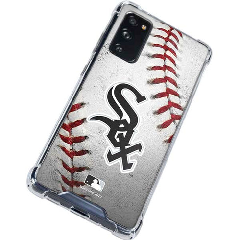 MLB Chicago White Sox Game Ball Galaxy S20 FE Clear Case