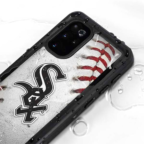 MLB Chicago White Sox Game Ball Galaxy S20 Plus Waterproof Case